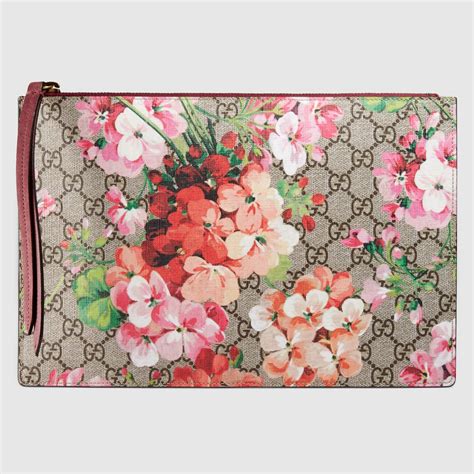 gucci bloom clutch pouch|Gucci Bloom perfume pouch.